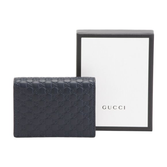 Gucci Leather Card Case Coin Wallet - Picture 2 of 3